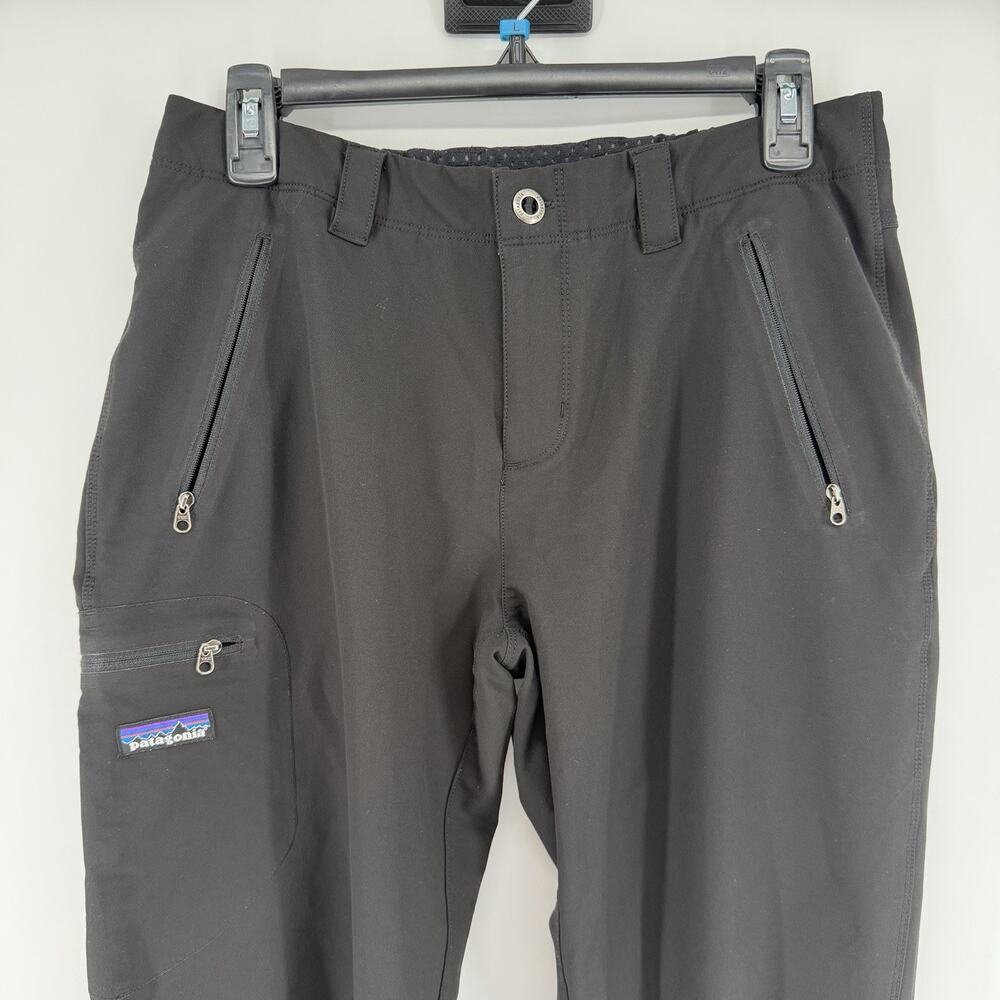 Patagonia Simple Guide Black Pants Softshell Hiking Athletic Women's Small - Picture 2 of 7